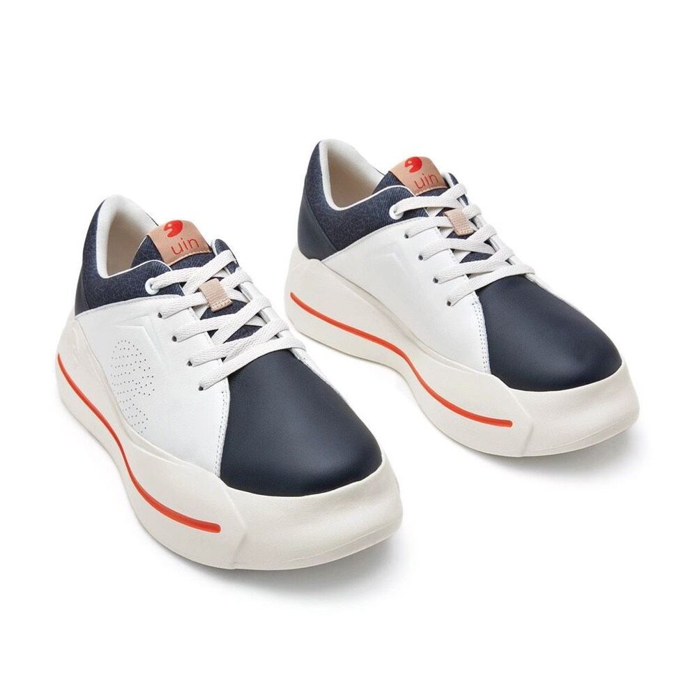 UIN Men’s Chunky Platform Fashion Sneakers (Santander 1 - Classic Sleek)
